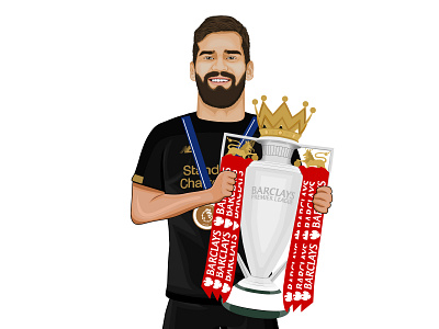 Alisson Becker avatar avatar design avatardesign digital art digital illustration drawing football football club illustraion illustration illustration art illustrations illustrator player player ui portrait portrait art portrait illustration portraits