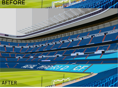 Stadium Illustration For client art digital art digital illustration drawing football footballer illustraion illustration illustration art illustrations illustrator sketch stadium stadium illustration ui uidesign uiux ux vector vectorart