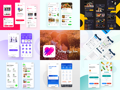 The Best Nine Of 2019 app branding design food icon login logo typography ui ux