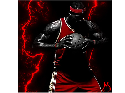 LeBron james basketball basketball player design edit graphic graphic design king kingjames lakars lebronjames nba nba poster