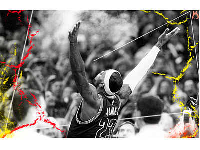 LeBron james basketball basketball player design edit editorial design graphic graphic design king kingjames lakars lebronjames nba nba poster ui