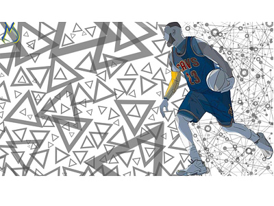 LeBron james 23 basketball basketball player design edit editorial design graphic graphic design king kingjames lakars lebronjames nba nba poster ui