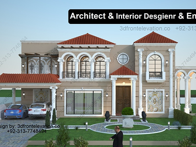 Best House Exterior Design & Paint 3d 3d-architectural-rendering 3d-floor-plan 3d-house 3d-interior-design architectural-3d-interior-design architectural-3d-rendering architecture exterior exterior-design house-elevation