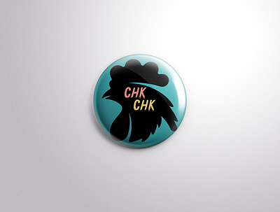 CHKCHK of Portland, Oregon chicken chk chkchk design logo logos oregon pin portland restaurant rooster vector