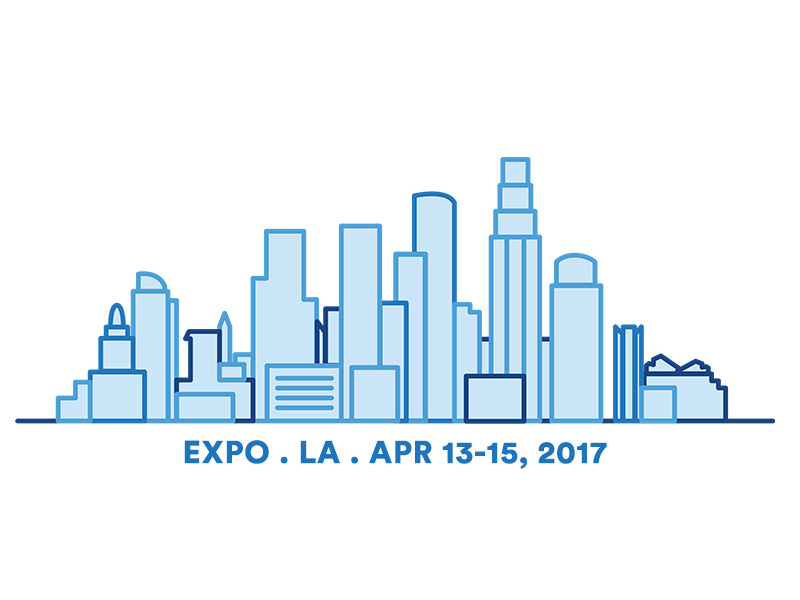 LA Cityscape los angeles la illustration buildings cityscape