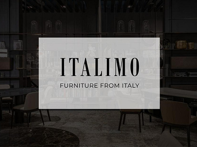 Italian furniture sales company classic company logo design designer furniture italy logo logodesign minimalism style vector