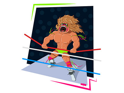 Ultimate Warrior 80s character ultimate warrior wrestling