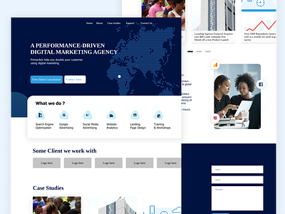 Homepage Design