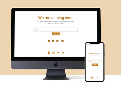 Ecommerce coming soon page adobe illustrator app branding design e commerce ecommerce ecommerce design fashion figma shopping app uidesign website