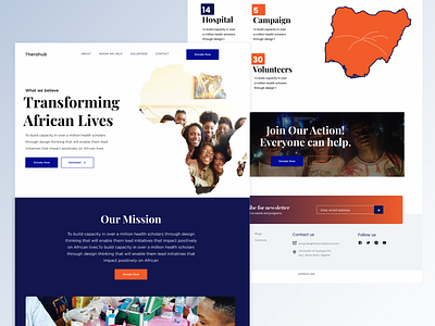 NGO Homepage exploration branding figma homepage illustration minimalist ui ux uidesign ux website