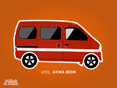 Uyo Mini bus, Akwa Ibom state adobe illustrator bus coral draw illustation illustrator logo nature neon nigeria nigerian shopping app ui ux uidesign uyo website