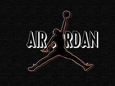 Nike Air Jordan Logo Redesign - Black air jordan basketball basketball logo design icon illustraion jordan logo minimal minimalist logo nba nike nike shoes texture