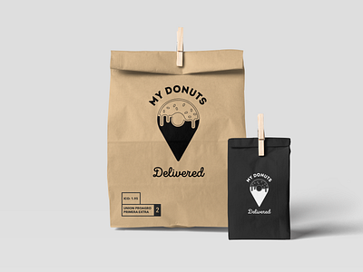 My donut delivery Logo