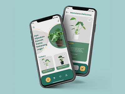 Plant App app design icon illustration illustrator logo ui ux web website