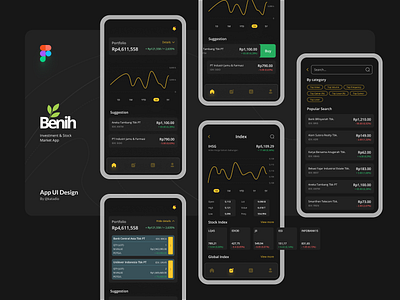 Benih App - UI Design