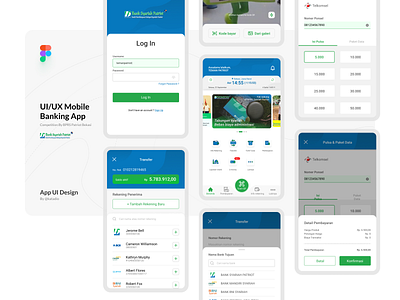 BPRS Patriot Bekasi - Mobile Banking App app banking bankingapp design graphic design icon illustration minimal trendy design ui ux