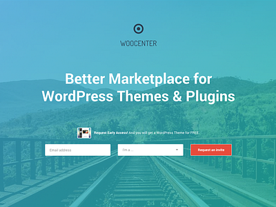 WooCenter Landing Page