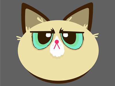 Grumpy Cat iluustration vector illustration