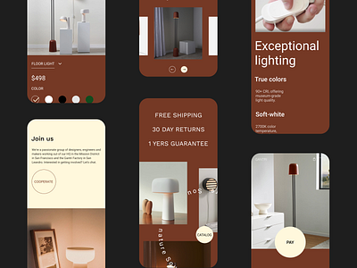 Gantri - website concept