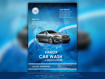 Car Wash Business Flyer