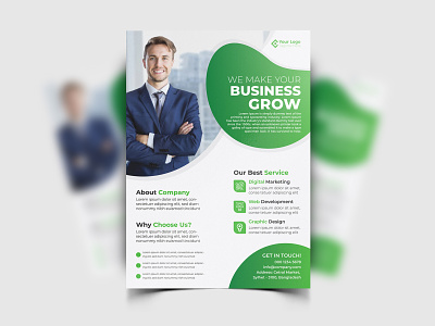 Business Flyer branding graphic design logo