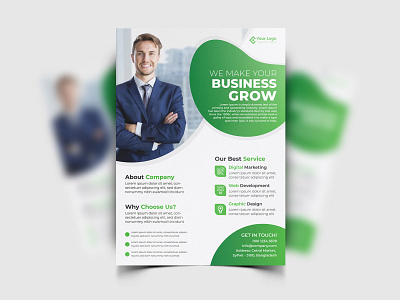 Business Flyer branding graphic design logo