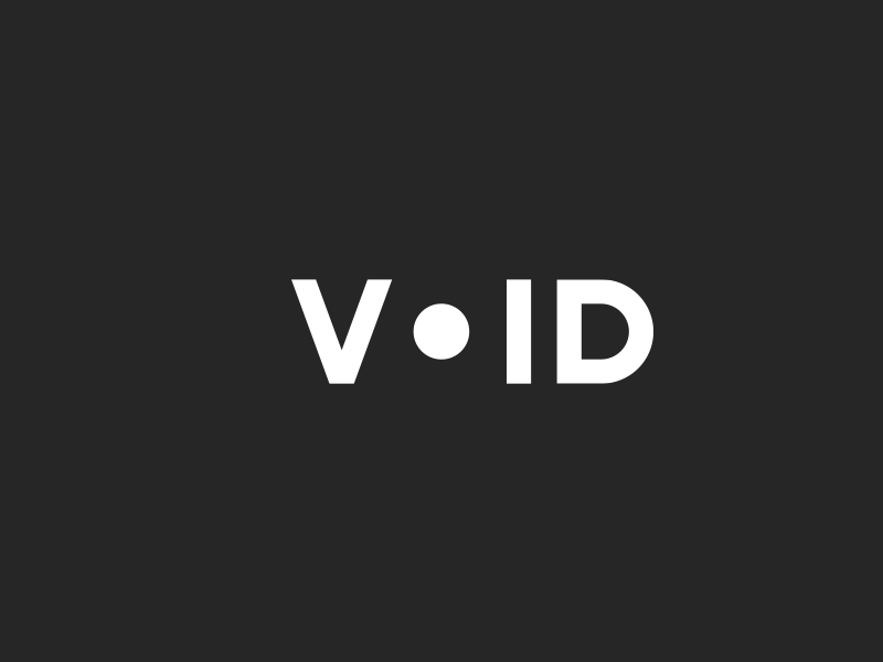 Void animation branding gif illusion logo logotype loop minimal motion optical void