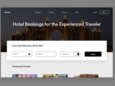 Hotel Booking conoverdesigns daily daily 100 challenge daily ui dailyui design hotel hotel app hotel booking hotel branding hotels landing landing design landing page landingpage ui uidesign ux ux ui uxui