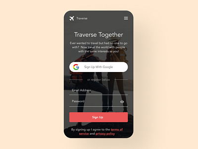 Traveling App