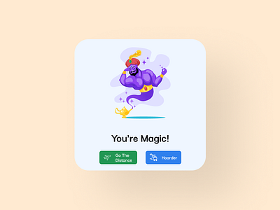 Genie Badge Button badge badge design badgedesign conoverdesigns daily daily 100 challenge daily ui dailyui dailyuichallenge design game game design games gaming genie ui uidesign ux ux ui uxui