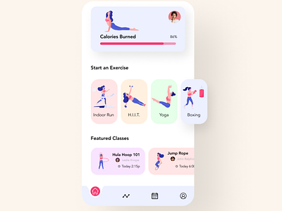 Workout App Progress Bar