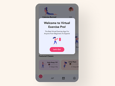 Workout App Tooltip conoverdesigns daily daily 100 challenge daily ui dailyui dailyuichallenge design mobile mobile app mobile app design mobile design mobile ui popup tooltip tooltips ui uidesign ux ux ui uxui