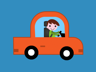 Little Driver GIF by Freddy Torres-Vega on Dribbble