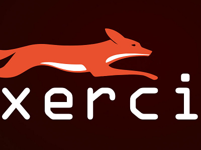 Foxercise Logo boxercise exercise fox logo