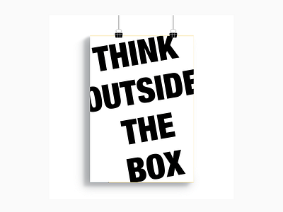 Think outside the box