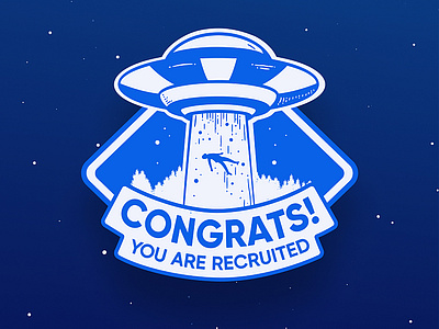 Sticker: You Are Recruited