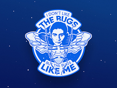 Sticker: The Bugs Like Me