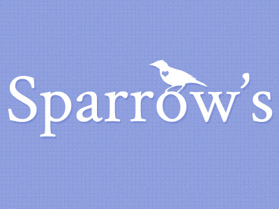 Sparrow Logo heart logo sparrow