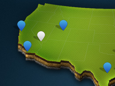 Update To Map By Jesse Orndorff On Dribbble