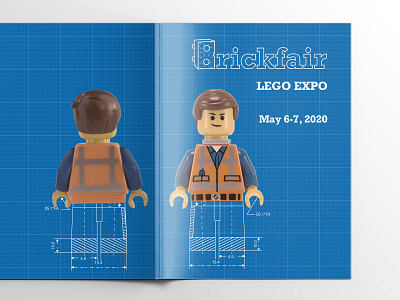 The BrickFair LEGO Expo Rebranding Guidebook Design