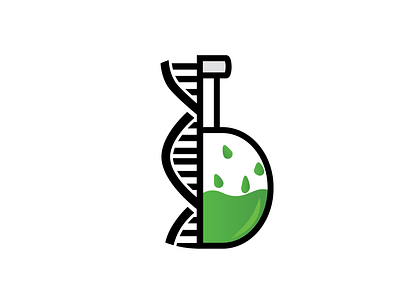 Biochemistry chemistry dna logo