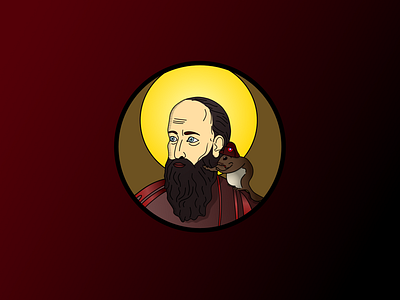 Saint illustration vector