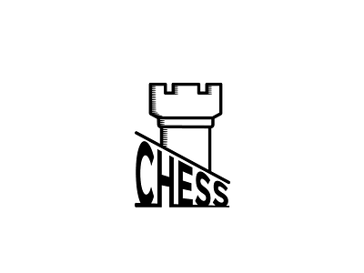 Chess branding minimalist minimalist logo