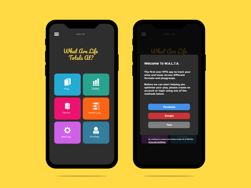 Home Screen & Login by Dan Lanza on Dribbble