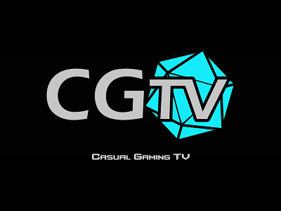 CGTV Logo brand design gaming graphic design illustration logo logo design photoshop twitch youtube