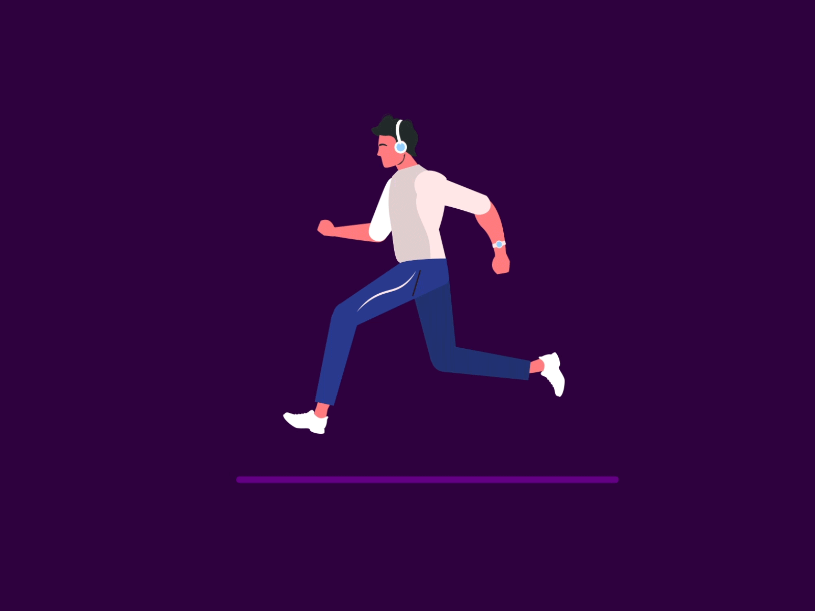 Run cycle adobe aftereffects animation awareness campaign channel coronavirus cycle design facebook flat healthy illustration instagram life lifestyle motiondesignschool runner running training