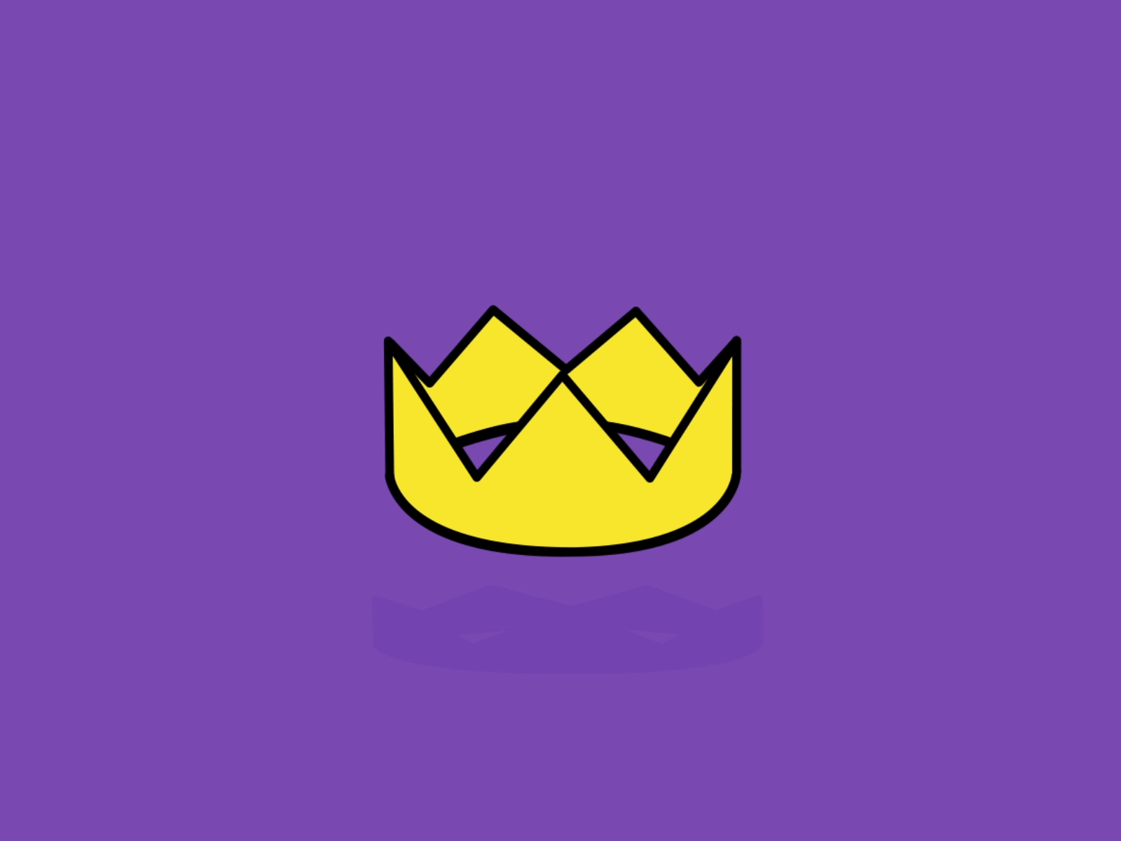 Crown Rotation 2d adobe aftereffects animation branding building channel crown cycle design illustration instagram logo money motiondesignschool realestate rotate rotation vector