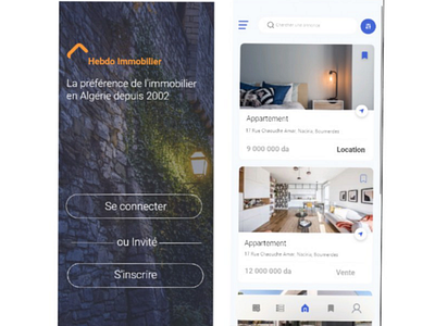 Application vente d'appartements ui/ux design part2 ui ux design appartement