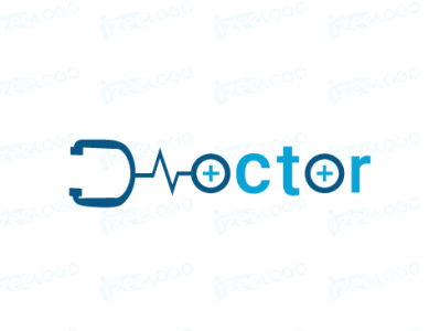 logo doctor blue logo doctor graphic design logo