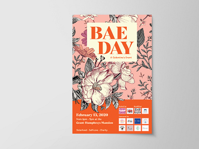 Holly E Design - Bae Day 2020 Poster design